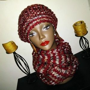 ** SOLD OUT ** hat & scarf set